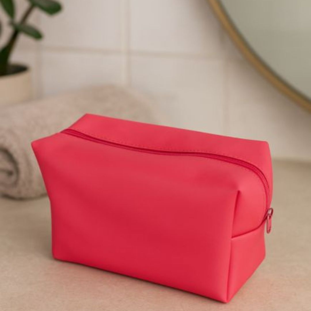 Pink Cosmetic Bag